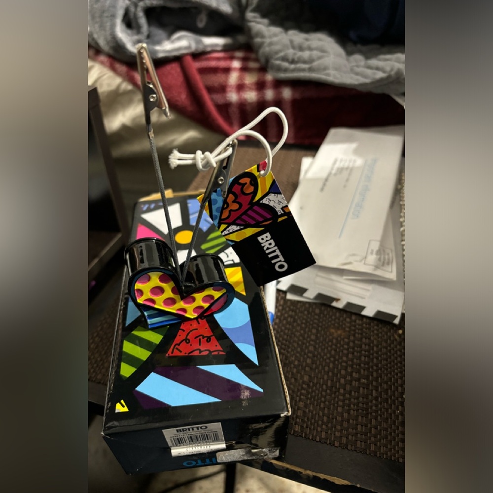 NWT Britto name card holder